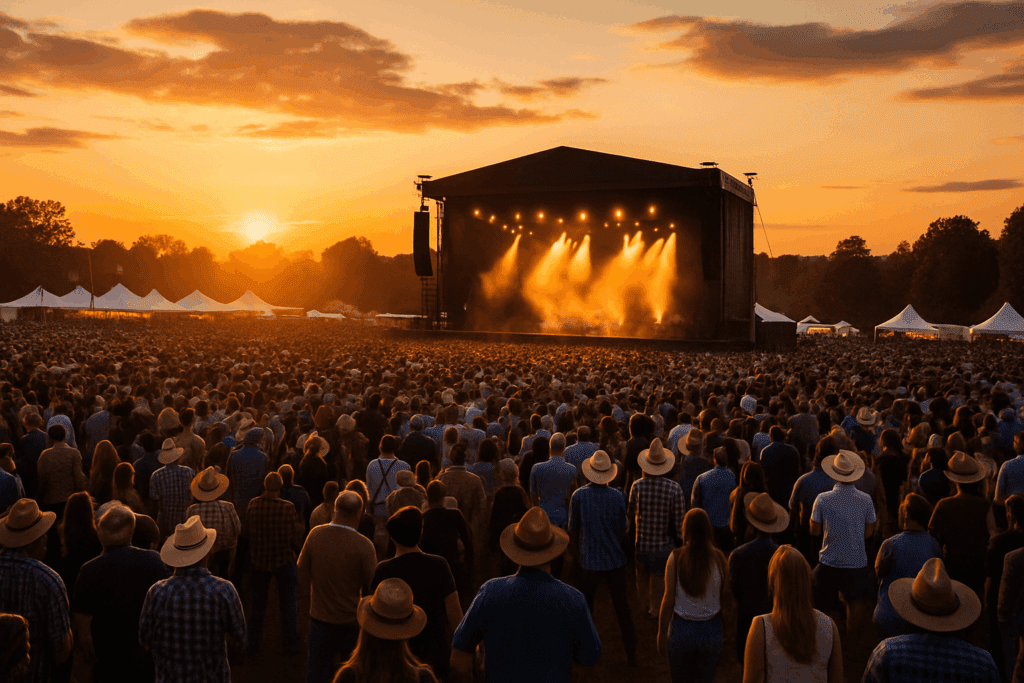 Picture of music festival -Maverick