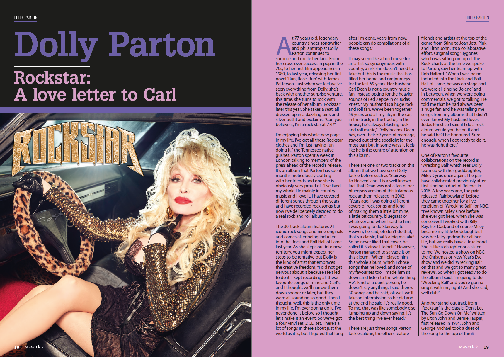 Dolly PArton - maverick-country.com