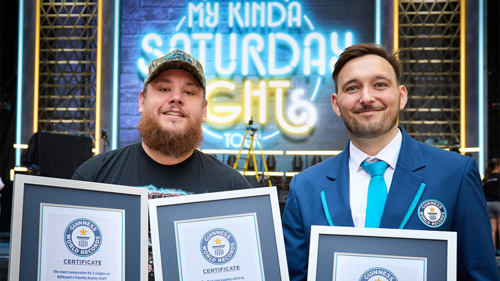 Luke Combs wins three Guinness World Records. maverick-country.com